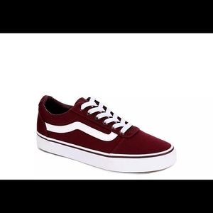 Burgundy Vans